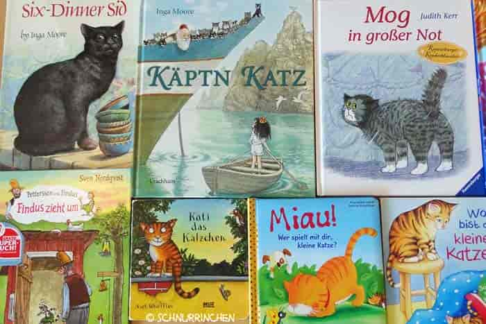 10 niedliche Kinderbücher mit Katzen