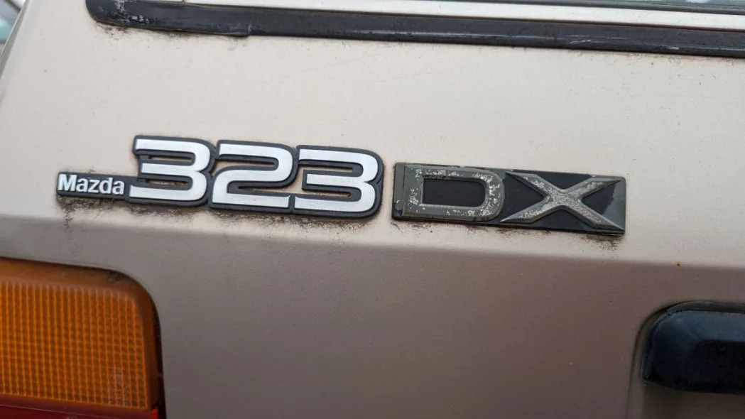 Junkyard Gem: 1987 Mazda 323 DX Wagon