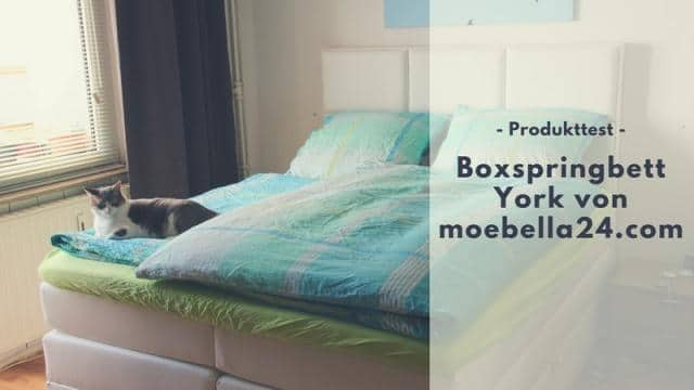 Boxspringbett York von moebella24.com im Test