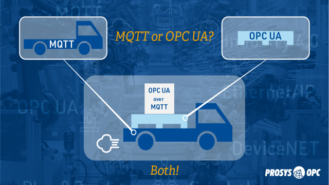 OPC UA vs MQTT (or OPC UA over MQTT)