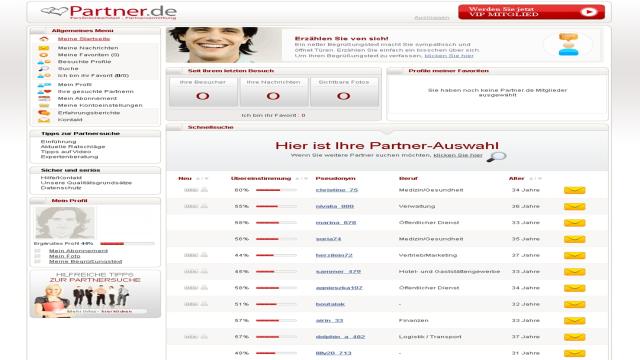 Partnervermittlung PARTNER.de: Erfahrungen und Testbericht