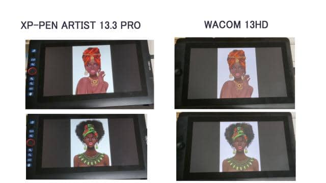 XP-Pen Tablet Review – Artist 13.3 Pro compared to a WACOM