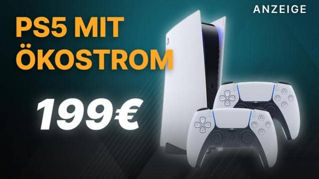 PS5 kaufen ohne Stress: Für 199€ im Ökostromtarif bei E wie einfach sichern