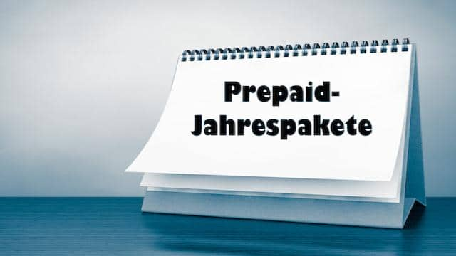 Mobilfunk: Prepaid-Jahrespakete im Tarif-Vergleich