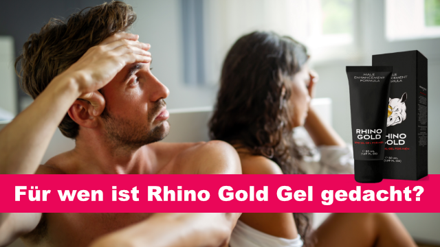 Rhino Gold Gel im Test | Anwendung, Wirkung & Erfahrungen