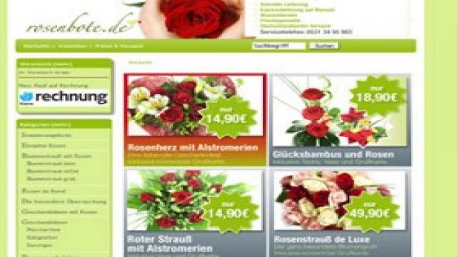 Rosenbote Blumenversand im Test