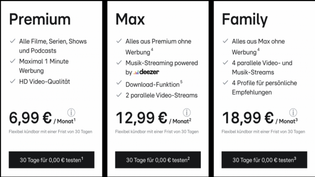 RTL+ im Test: Premium, Max oder Family – Welches Abo nach der Preiserhöhung?