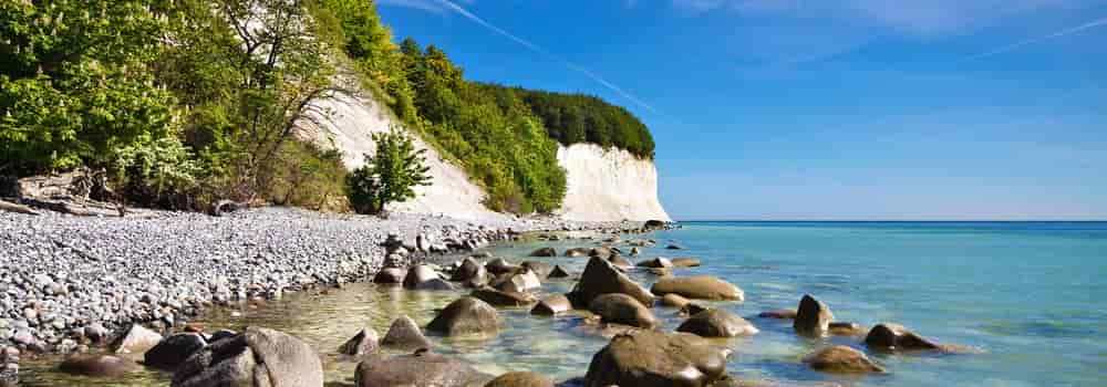 Ferienhaus-Urlaub auf Rügen mit Hund am Strand