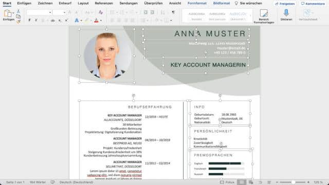Lebenslauf erstellen Word: Anleitung, Layout-Tipps, Vorlagen