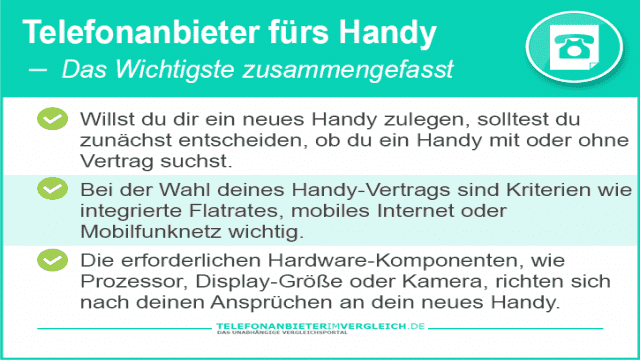 Telefonanbieter Handy 2023 – so das beste Angebot finden!