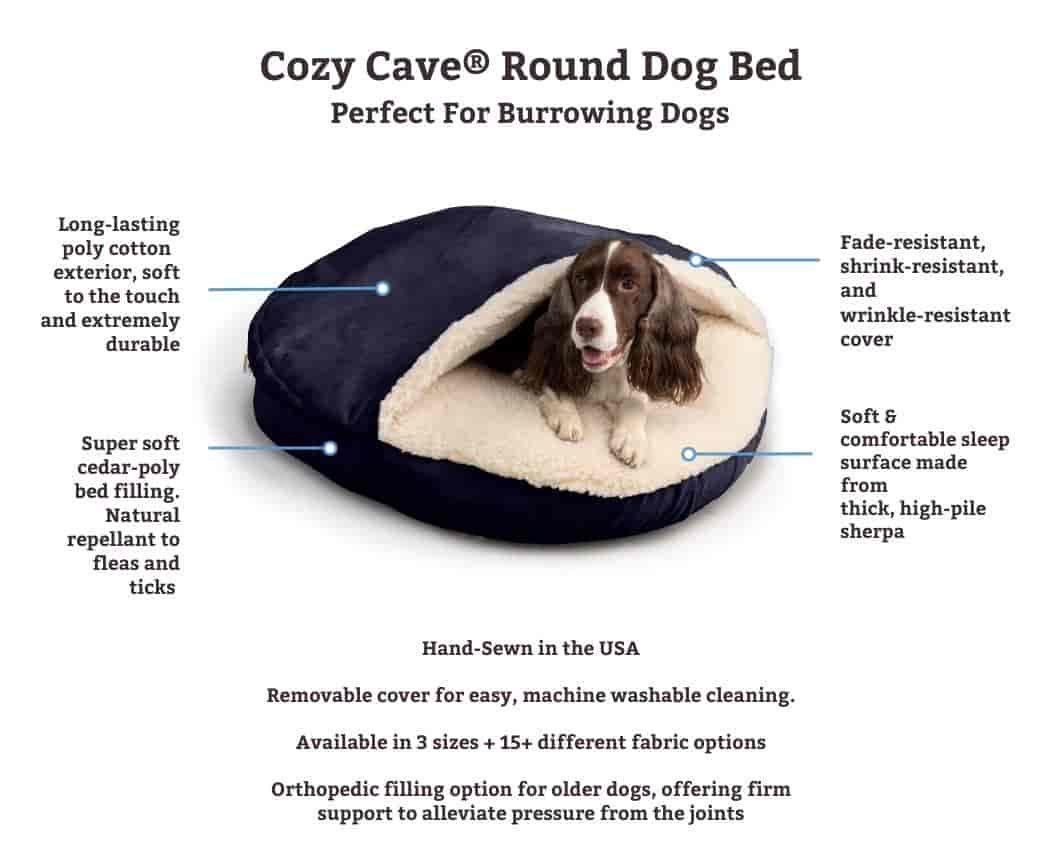 Cozy Cave® Dog Bed