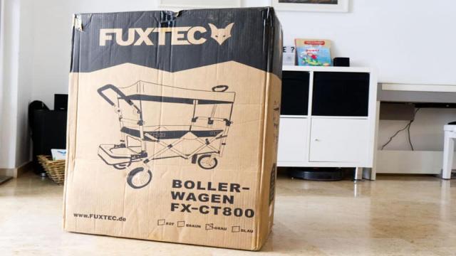 Empfehlung „Fuxtec“ Bollerwagen – faltbar mit Dach