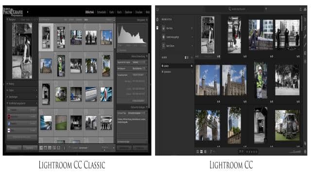 Lightroom CC vs. Lightroom CC Classic ein Vergleich