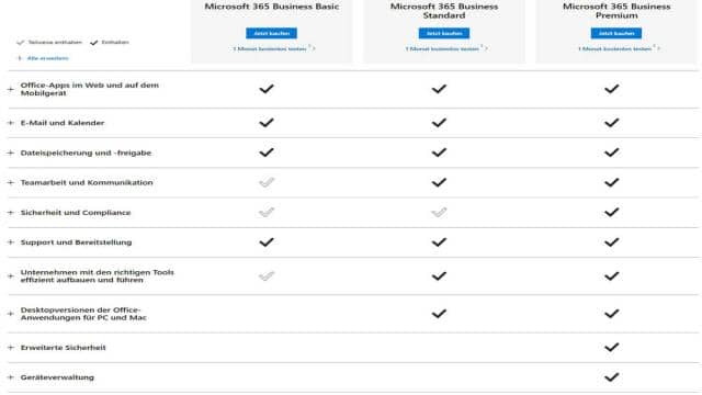 Microsoft 365 Lizenzen für Unternehmen: Business vs. Enterprise