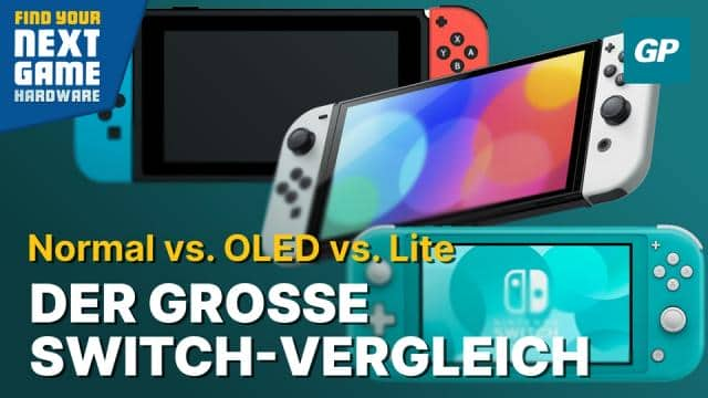 Nintendo Switch vs. OLED vs. Lite: Alle Unterschiede im Vergleich