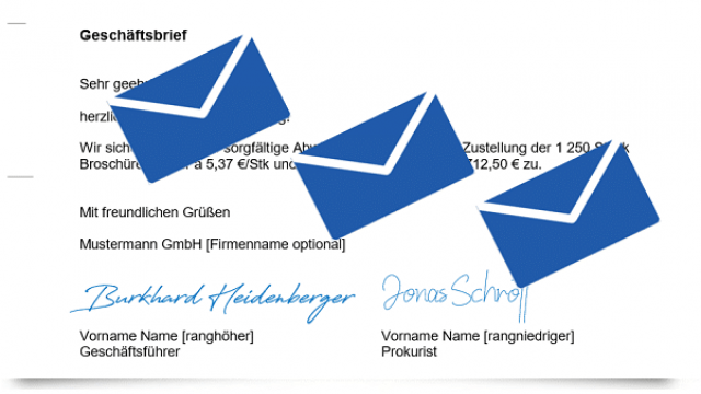 Geschäftsbrief nach DIN 5008 richtig schreiben (inkl. Muster & Vorlage)