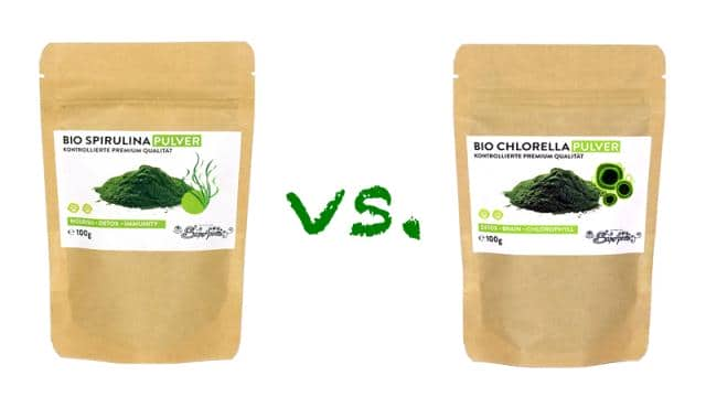 Spirulina vs. Chlorella – Was ist der Unterschied?