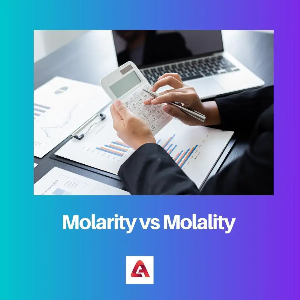 Molarität vs. Molalität: Unterschied und Vergleich