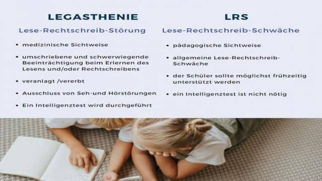 Lese-Rechtschreib-Schwäche, Legasthenie? Ich erklär dir den Unterschied