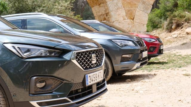 SUV Vergleich Seat Arona vs Seat Ateca vs Seat Tarraco