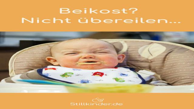 Beikost? Nicht übereilen …