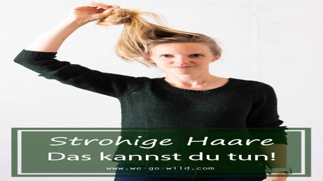 So bändigst du strohige Haare!