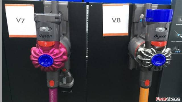 Dyson V7 & V8 – Vergleich der V7 und V8 Modelle, Unter­schiede und Ausstattungsvarianten