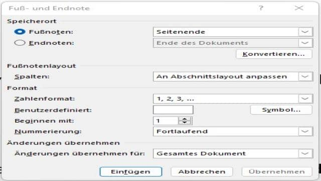 End- und Fußnoten in Word einfügen und formatieren: Komplette Anleitung