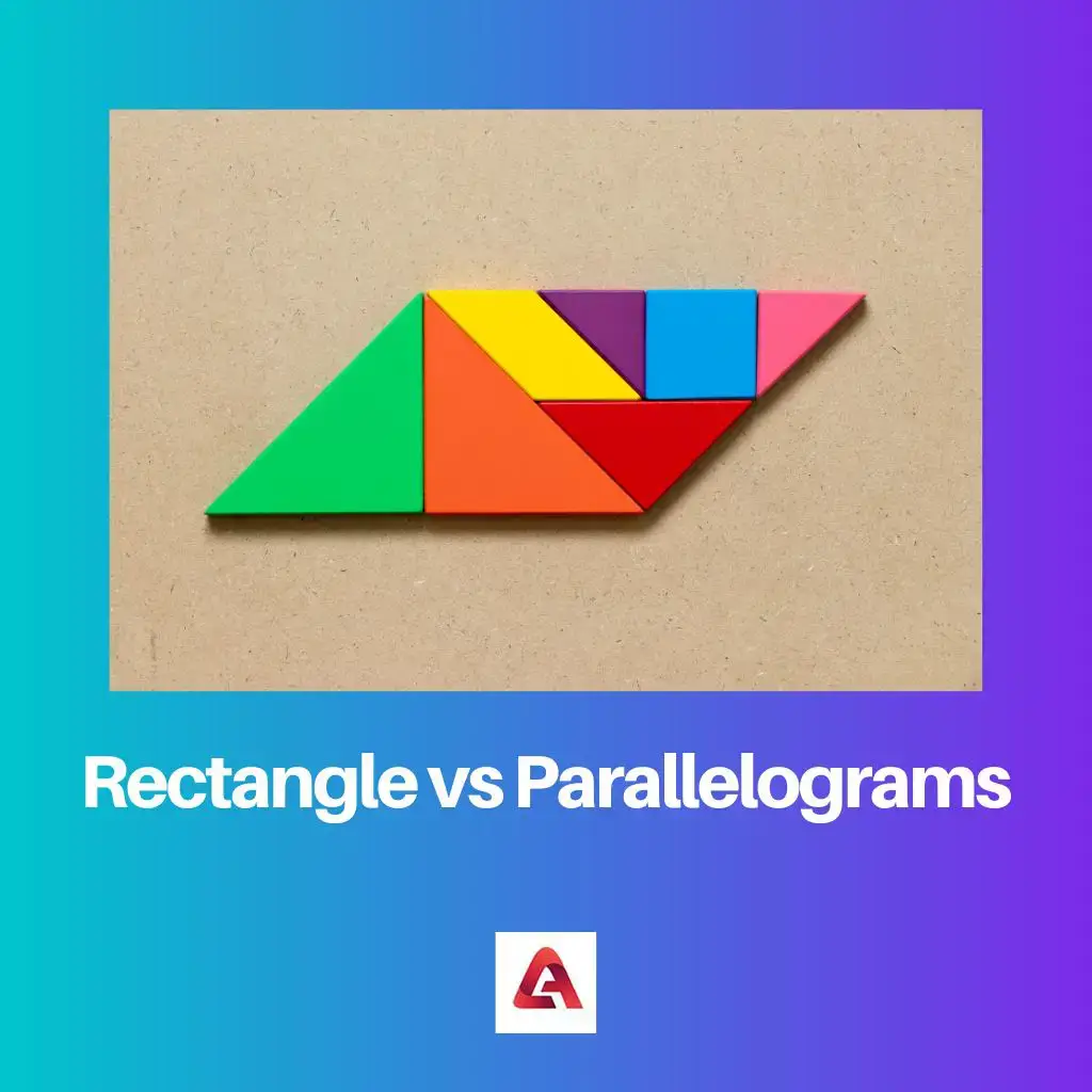 Rechteck vs. Parallelogramm: Unterschied und Vergleich