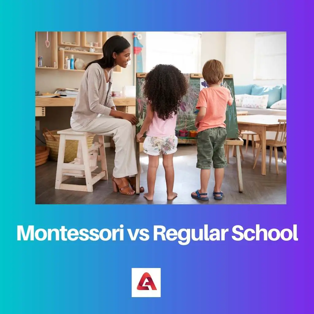 Montessori vs. Regelschule: Unterschied und Vergleich