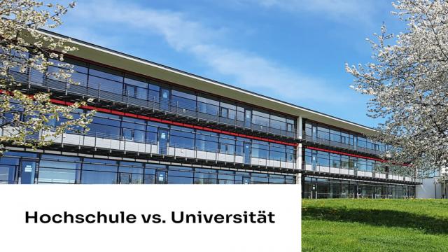 Kurz & Knapp: Was unterscheidet eigentlich eine Hochschule von einer Universität?