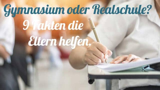 Gymnasium oder Realschule: 9 Fakten, die für die Realschule sprechen