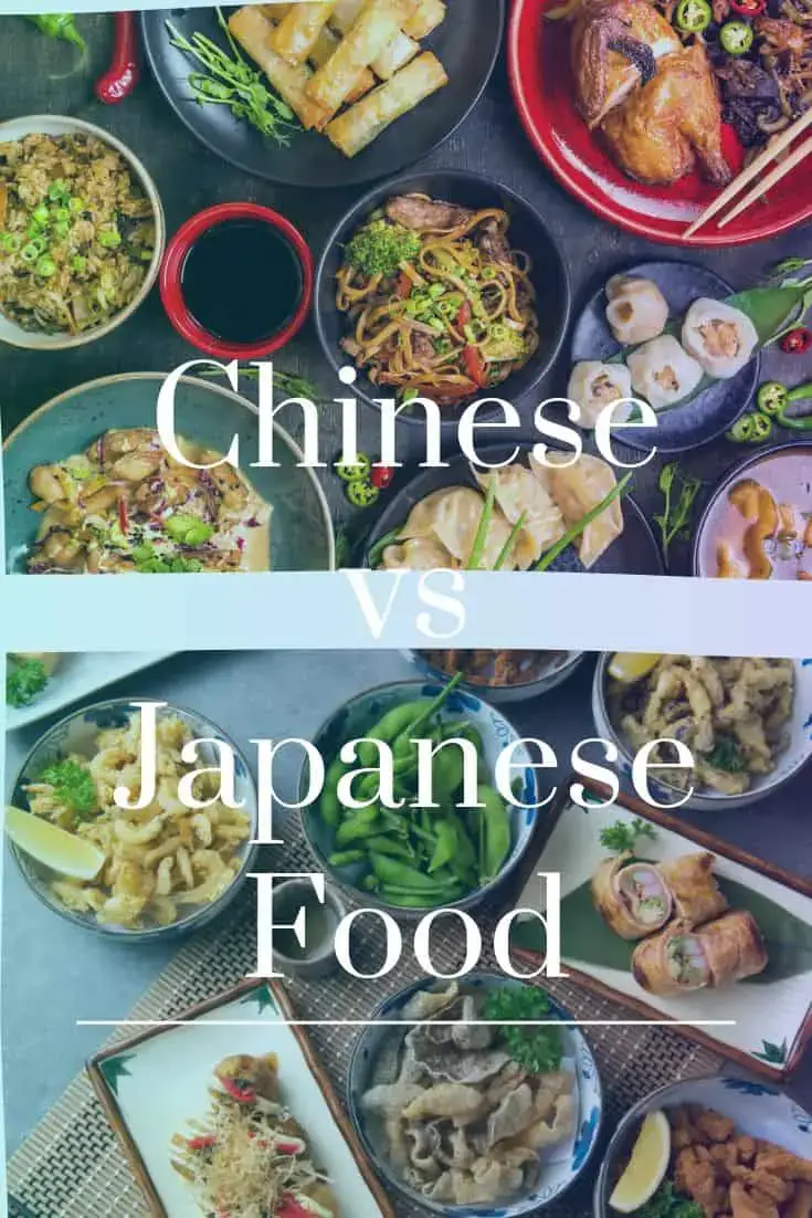 Chinesisches Essen vs. japanisches Essen | 3 Hauptunterschiede erklärt