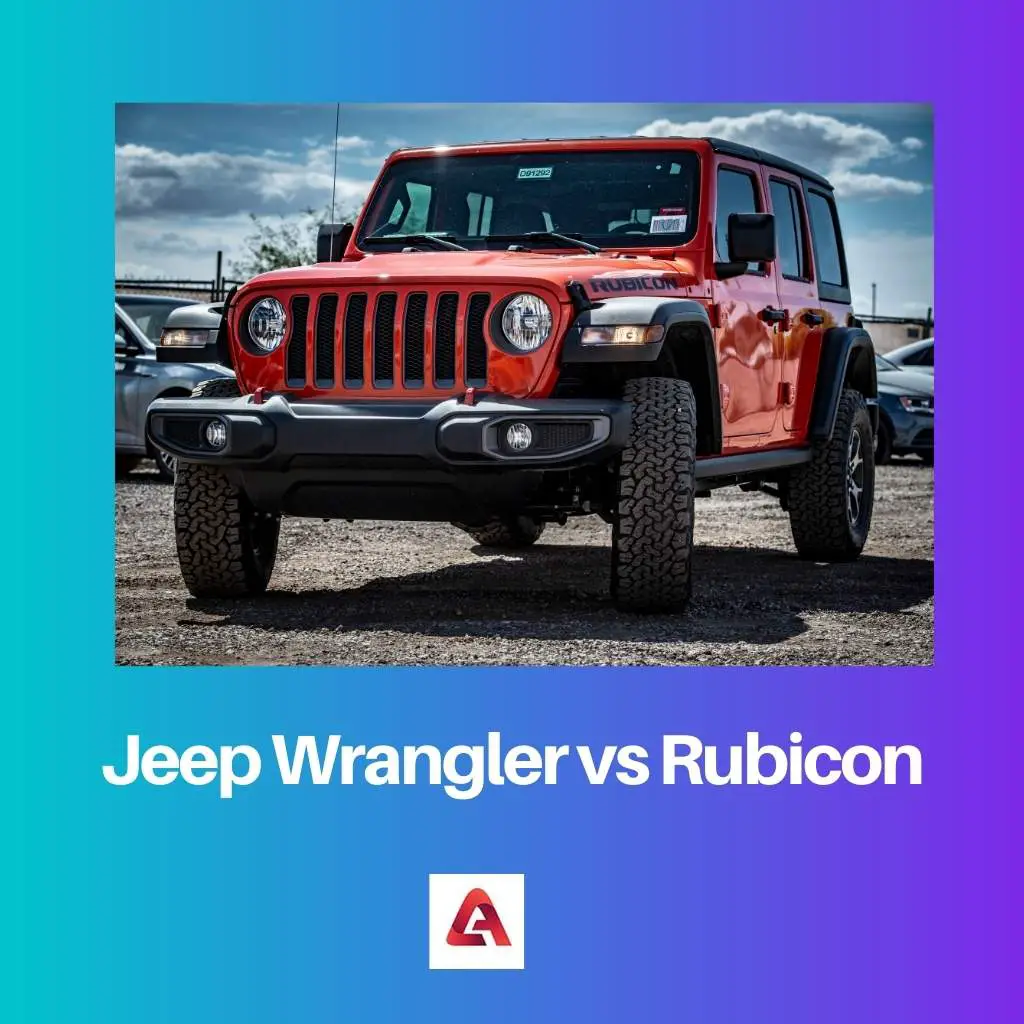 Jeep Wrangler vs. Rubicon: Unterschied und Vergleich