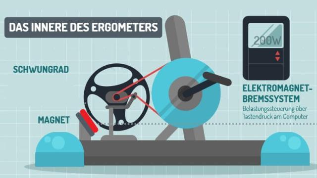 Ergometer Magnetbremse vs. Induktionsbremse vs. Luftwiderstand