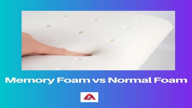 Memory Foam vs. Normalschaum: Unterschied und Vergleich