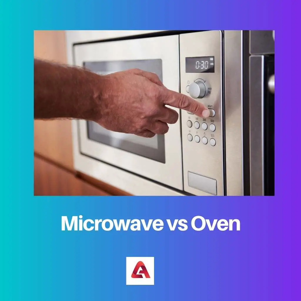 Mikrowelle vs. Backofen: Unterschied und Vergleich