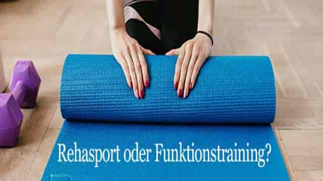 Unterschied Rehasport und Funktionstraining