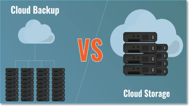 Cloud-Backup VS Cloud-Speicher: Was ist der Unterschied?