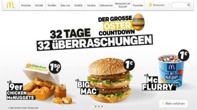 McDonalds Gutscheine & Coupons