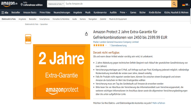 Amazon Protect – die alternative Garantieverlängerung