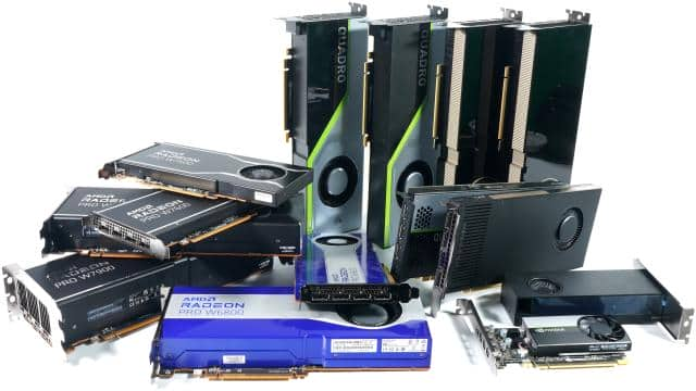 The best workstation graphics cards from AMD and NVIDIA in 2023 – How does the Radeon Pro W7000 series compare to Ada and Ampere in benchmarks?