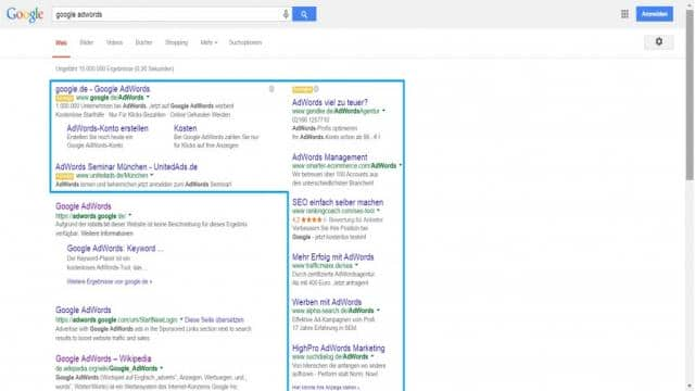 Google AdWords – So funktionieren Google´s Werbeanzeigen