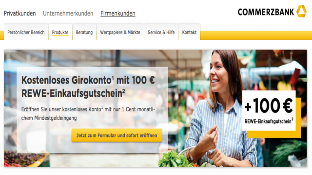 Commerzbank Kontoeröffnung (online) – Ablauf, Bedingungen, Dauer etc.