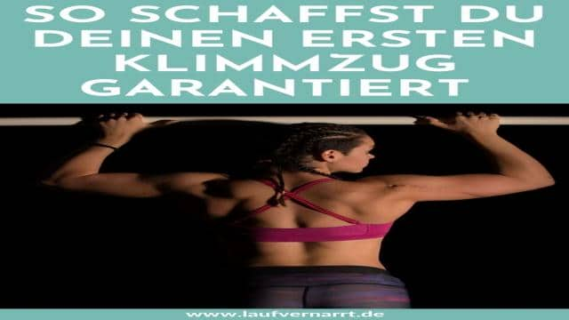 Klimmzüge lernen: In 5 Schritten zum ersten Klimmzug