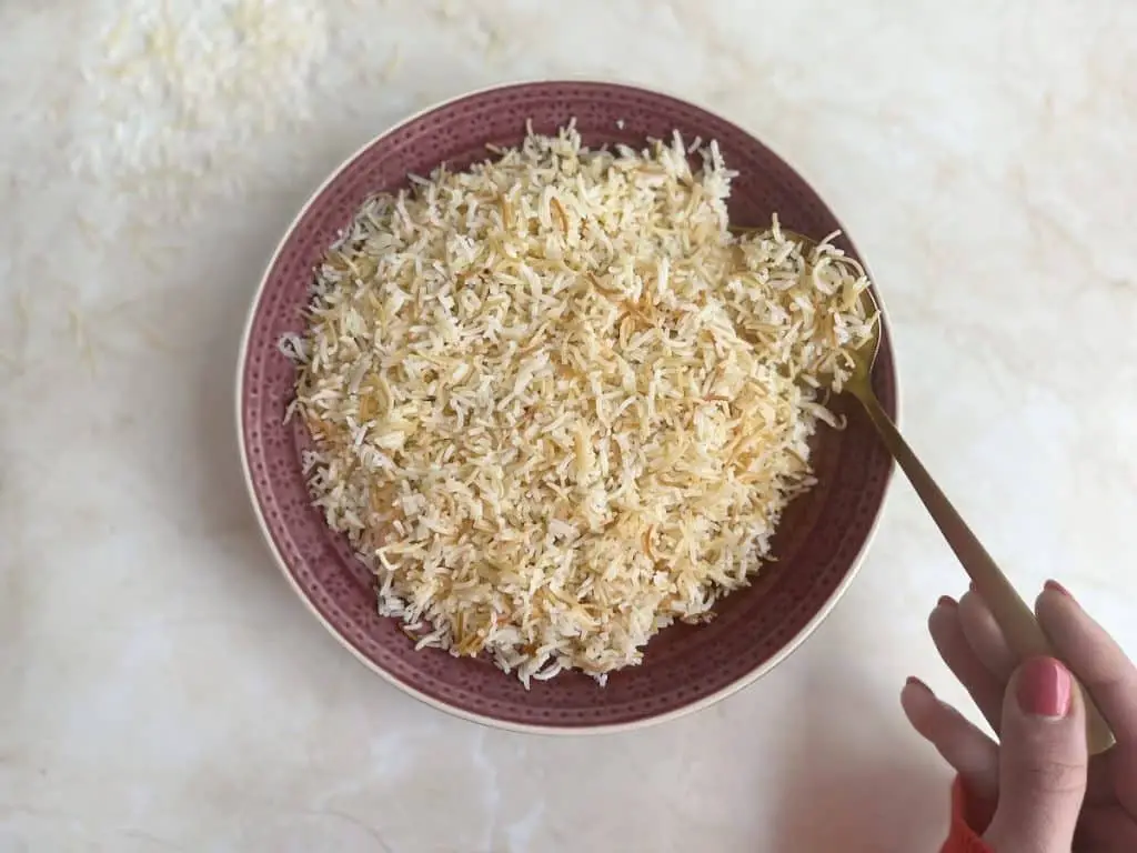 Arabischer Reis Rezept (Butterreis mit Vermicelli)