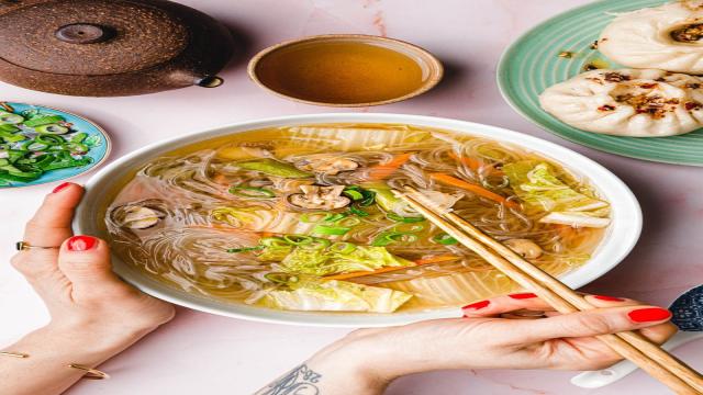 Die einfachste und leckerste Glasnudelsuppe