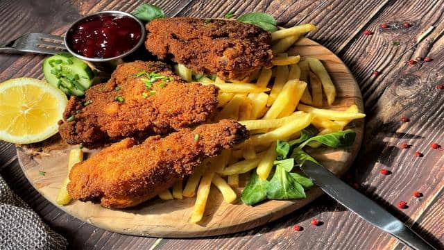 Wiener Backhendl Rezept: außen kross, innen saftig