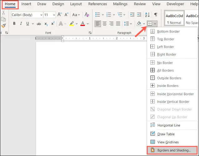 So fügen Sie eine vertikale Linie in Microsoft Word ein: 5 Methoden