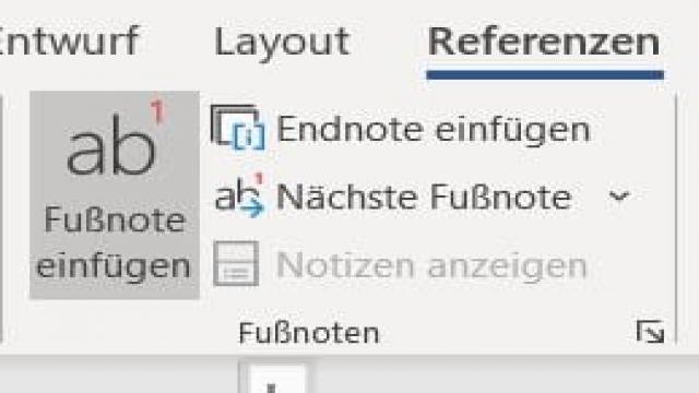 Fußnote in Word einfügen – so wird’s gemacht!